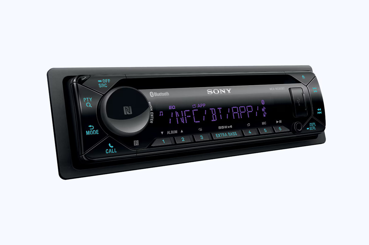 Sony MEXN5300BT AM/FM CD SMARTPHONE CONNECTIVITY