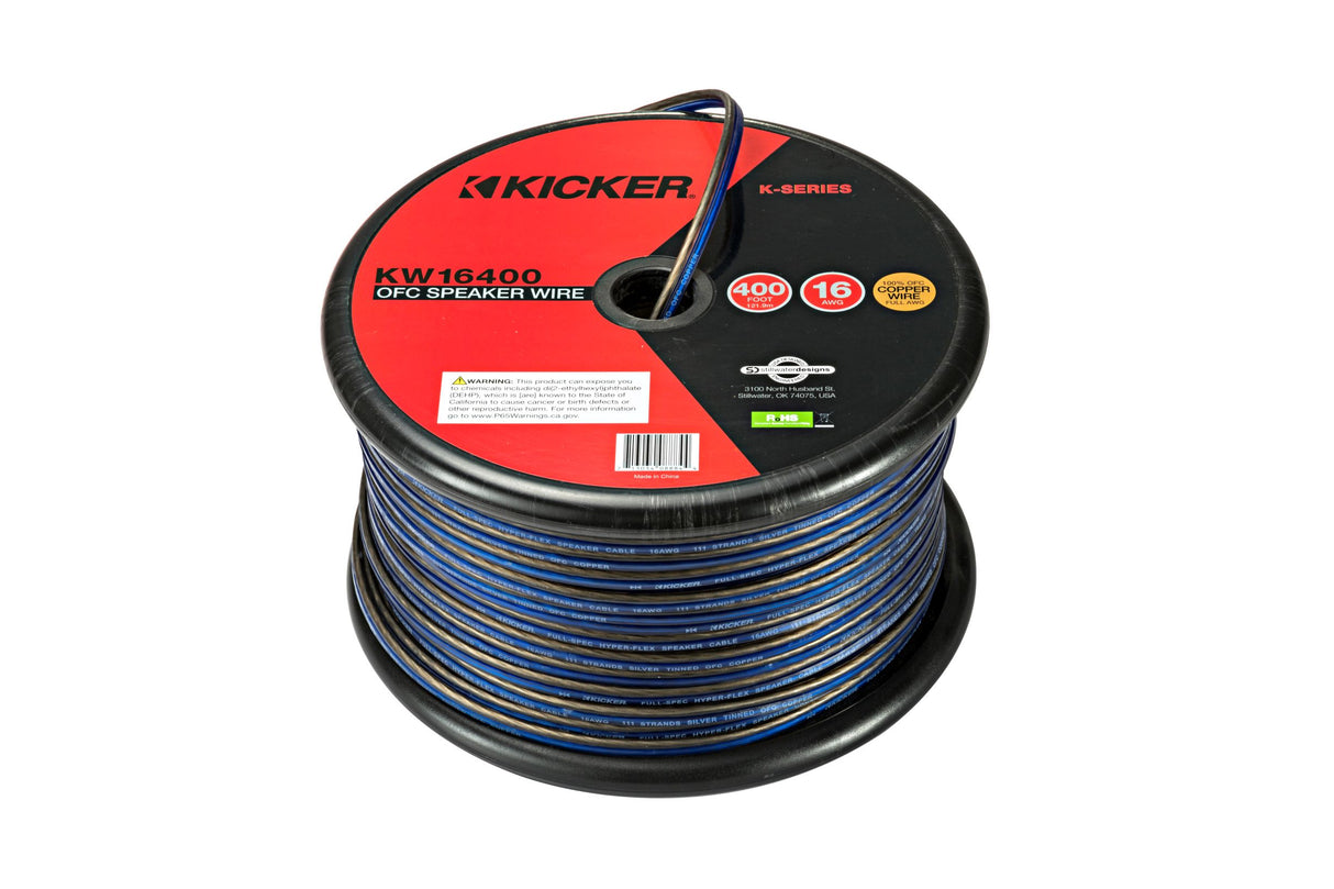 Kicker 46KW16400 – 16 Guage 120m Speaker Cable