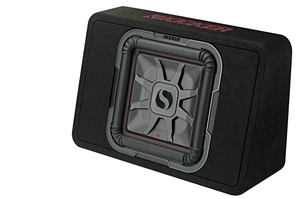 46TL7T122 – 12″ Sealed Thin Enclosure 600 Watts RMS 2 Ohm