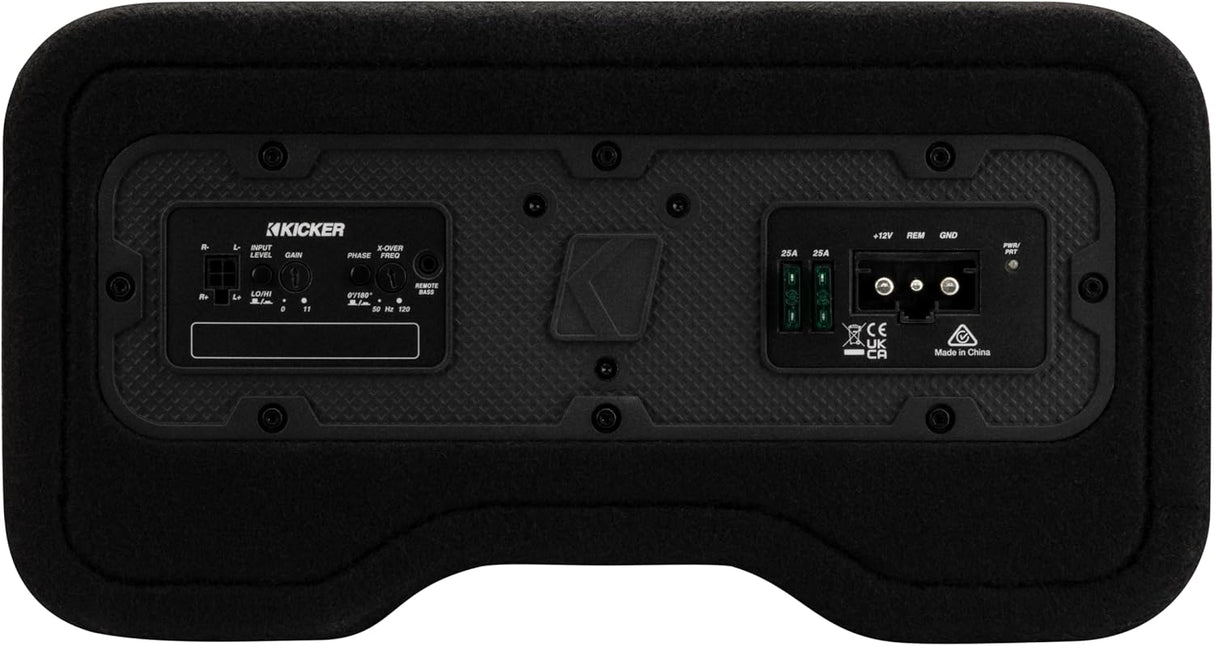 Kicker PL7TDF Powered Down-Firing L7T Loaded Subwoofer Enclosure
