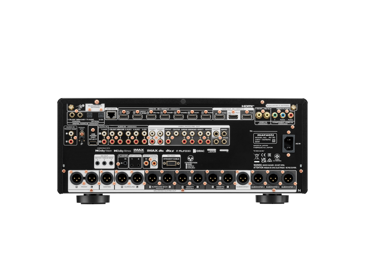 Marantz AV30 AV Pre-Amp 11.4 Ch Reference XLR & Balanced Outputs