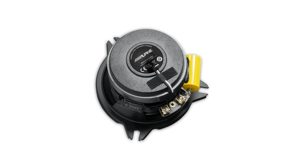 Alpine BRV-S40 6-1/2" 2-Way Coaxial Speaker