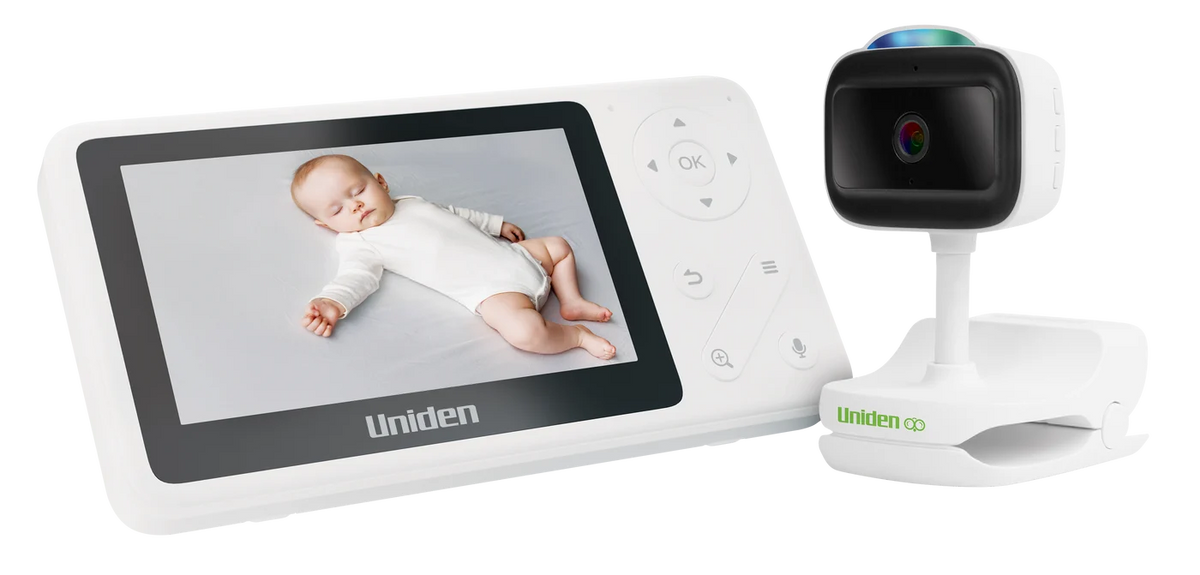 Uniden BW4501 Baby Video Monitor with 4.3-Inch Display and Clamp Camera