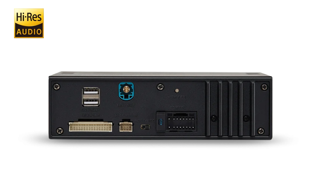 Alpine UTX-M08S Hi-Res Audio Digital Media Player with Bluetooth Audio and Dual USB