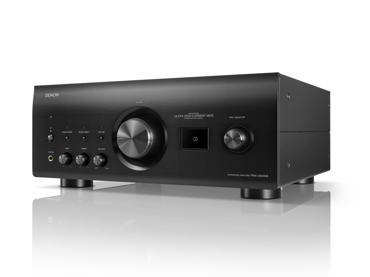 Denon PMA-3000NE Integrated Amplifier 2x80W Quad DAC MM & MC Phono USB-B UHC-MOS