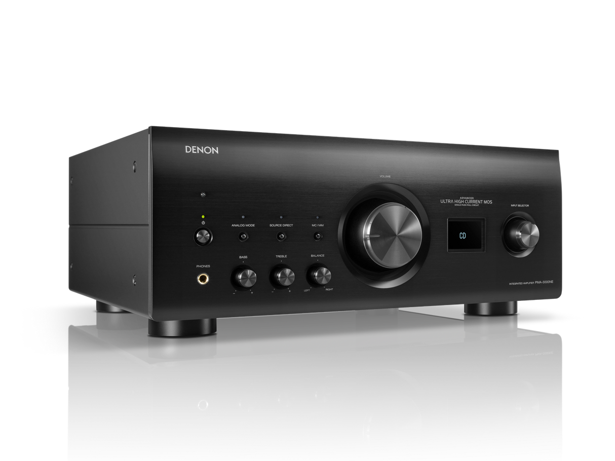 Denon PMA-3000NE Integrated Amplifier 2x80W Quad DAC MM & MC Phono USB-B UHC-MOS