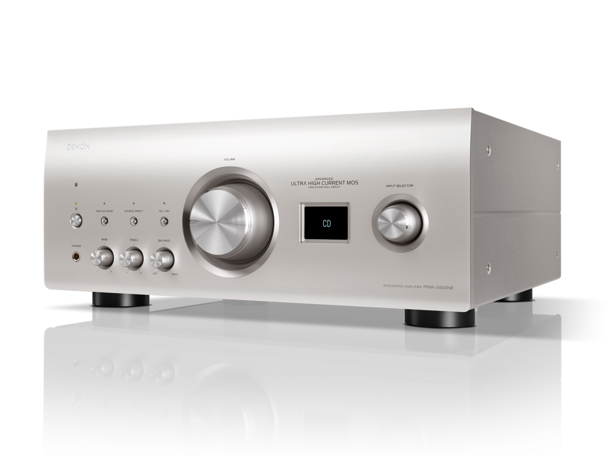 Denon PMA-3000NE Integrated Amplifier 2x80W Quad DAC MM & MC Phono USB-B UHC-MOS