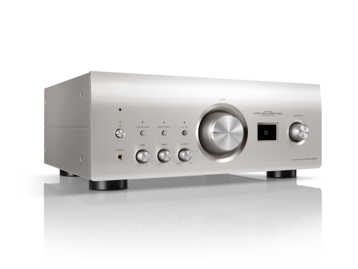 Denon PMA-3000NE Integrated Amplifier 2x80W Quad DAC MM & MC Phono USB-B UHC-MOS