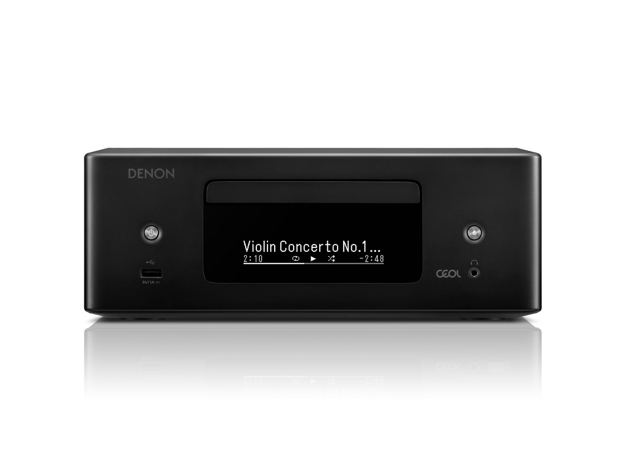 Denon CEOL N-12 Mini All-in-One Hi-Fi System with CD Player, Radio, HEOS™ Powered