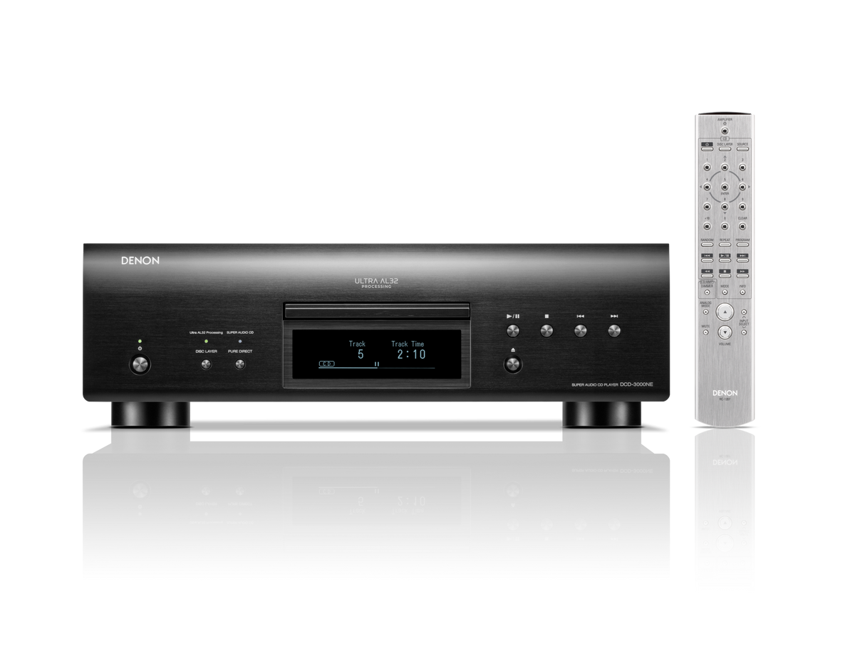 Denon DCD-3000NE SACD/CD Player with Advanced AL32 Processing Plus, DSD Playback via DVD Data Discs