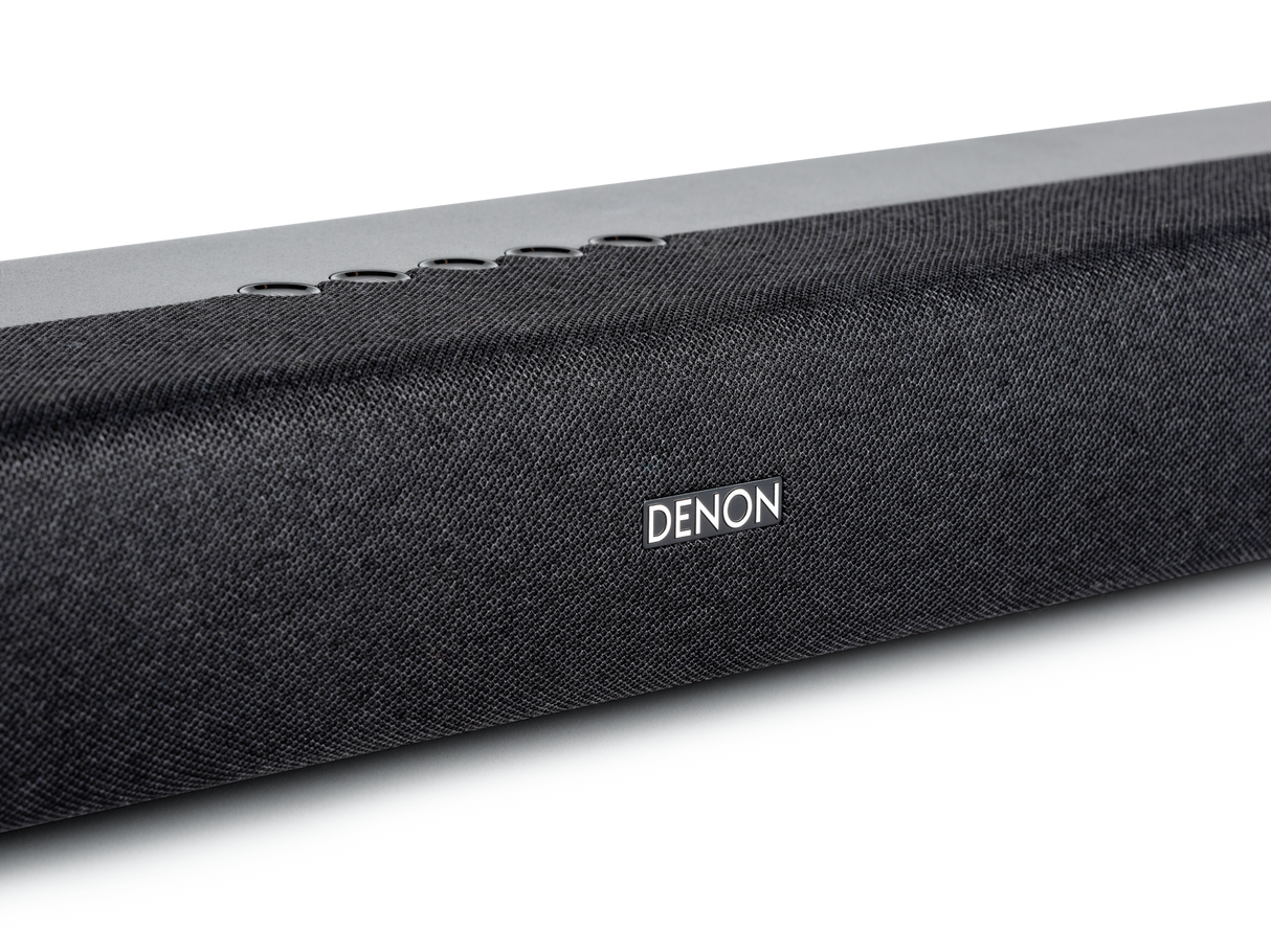 Denon DHT-S218 2.0 Soundbar with Dolby Atmos, ARC, Optical, Bluetooth, 2 Built-in Subwoofers