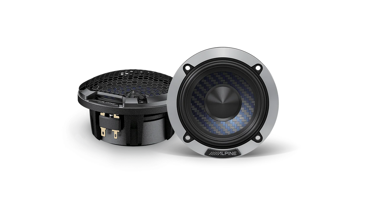 Alpine DP2-35M Digital Precision DP2-Series 3.5″ Component Speaker