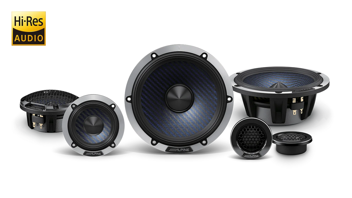 Alpine DP2-653 Digital Precision 3-Way Component Network System