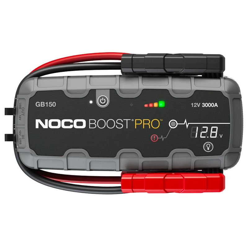 NOCO Jump Starter 12V 3000A, 1-Year Warranty