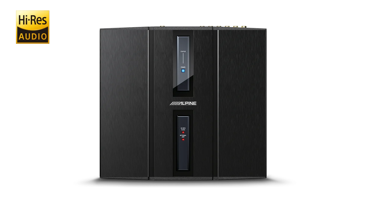 Alpine HDP-D90 High-Resolution 14 Channel Digital Sound Processor with Built-In Power Amplifier