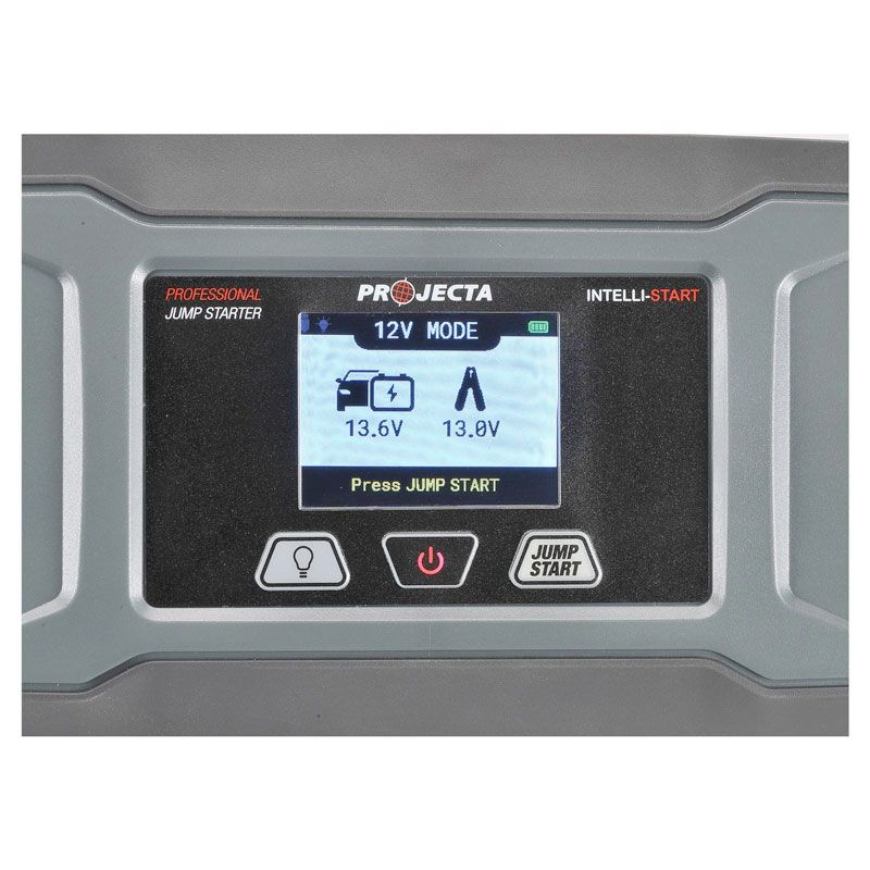 RRT Jump Starter 12V 1400A with Colour Screen for 7L Petrol & 5L Diesel, Rapid Charge