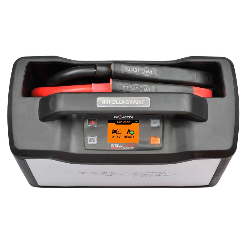 RRT Jump Starter 12/24V 5000A with Colour Screen for 16L Petrol & Diesel (12V) and All 24V Vehicles