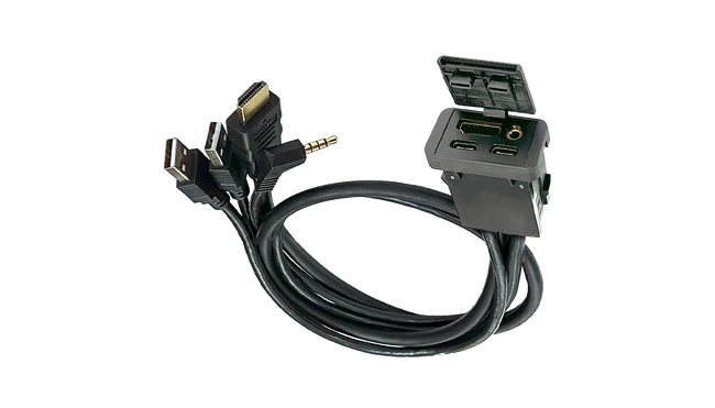 Alpine KCU-C70TY Toyota USB C / HDMI / AUX Input Cable