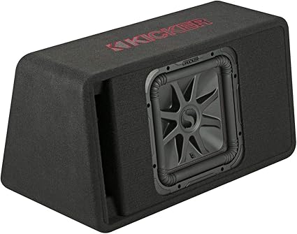 KICKER 45VL7R122 Single 12" L7R Loaded Vented Enclosure