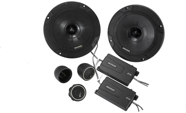 Kicker 46CSS654 - CS Series 6-1/2" component speaker system