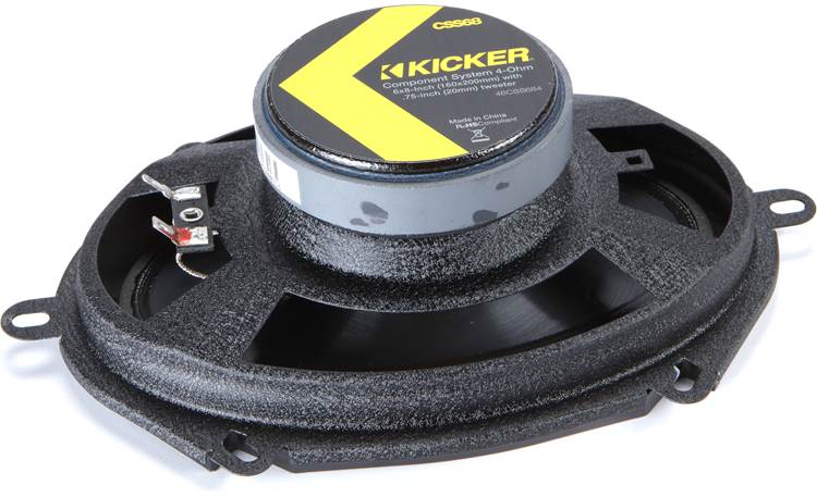 Kicker 46CSS684 - CS Series 6"x8" component speaker system