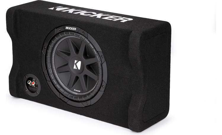 Kicker 48CDF104 - Comp Series sealed down-firing enclosure with 10"