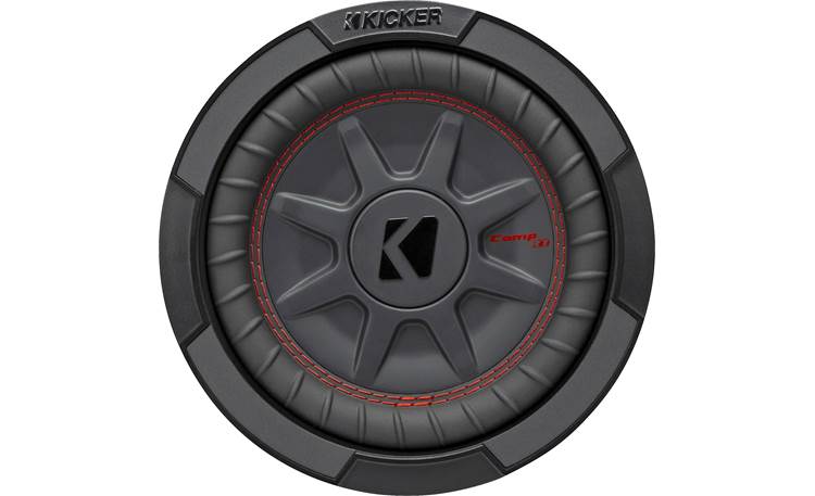 Kicker 48CWRT84 - 8" shallow-mount subwoofer with dual 4-ohm voice coils