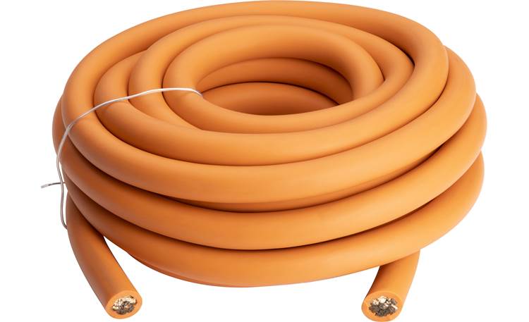 Kicker 50PWOR020 -Warhorse 1/0-gauge orange power wire 20 feet