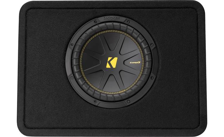 Kicker 50TCWC104 - loaded enclosure places a 10" CompC