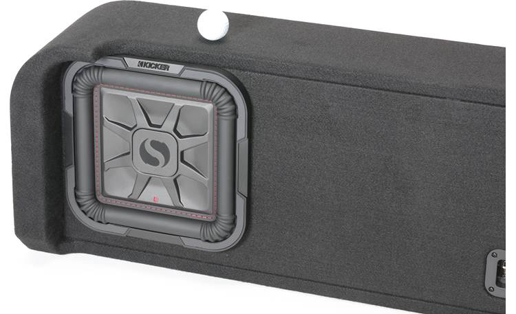 Kicker 51KFDL7T102 - L7T custom subwoofer enclosure with two 10" speakers