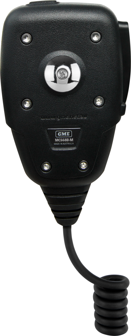 GME MC668B-M OLED Controller Microphone with Magnetic Bollard for XRS Series