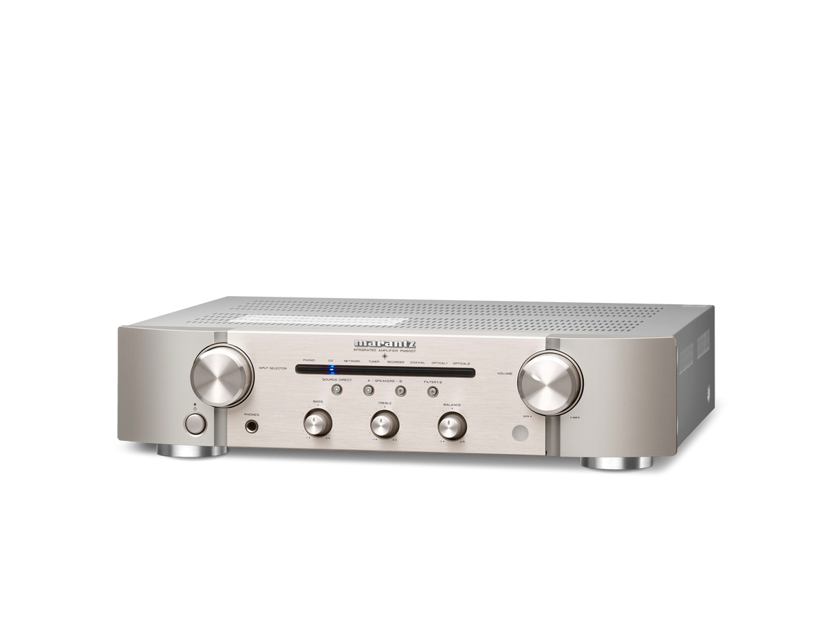 Marantz PM6007 Amplifier 2x45W Class A/B Optical & Coax Inputs Toroidal Power Supply