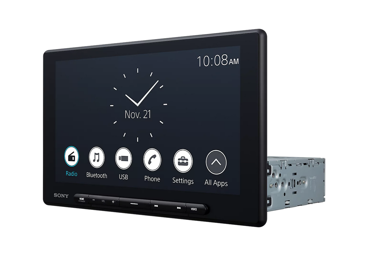 Sony XAV-AX8500 10.1" Floating Head Unit – Wireless Apple CarPlay & Android Auto, HDMI