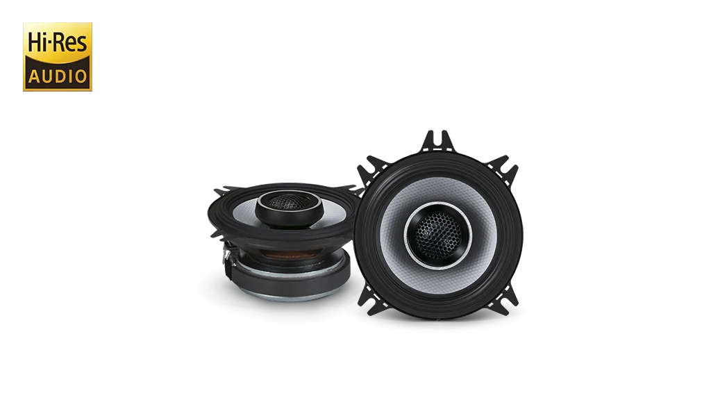 Alpine S2-S40 S-Series 4 Inch 2-Way Hi-Res Audio Coaxial Speaker System