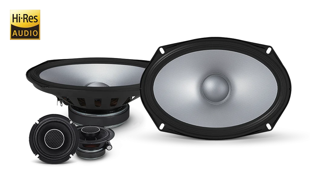 Alpine S2-S69C 6x9" Component & 3” 2-Way Coaxial Speaker