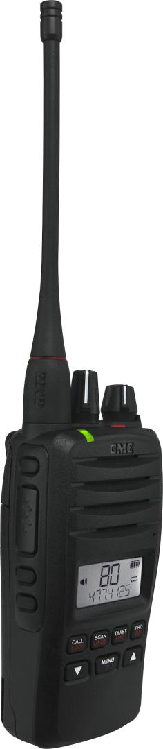 GME TX6600STP UHF CB Handheld Radio Twin Pack 5/1W IP67