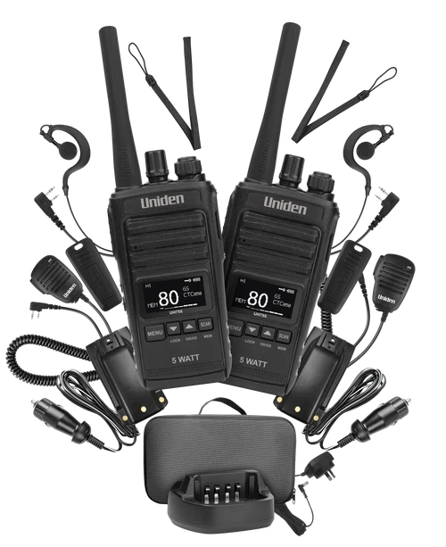 Uniden UH755-2DLX UHF CB Radio 80 Channels