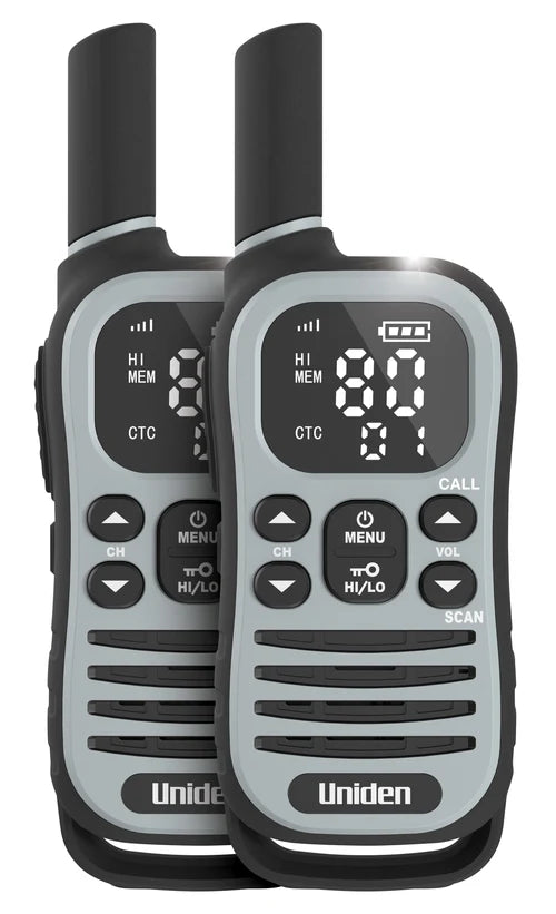 Uniden UH615-2 UHF Handheld 2-Way Radio Twin Pack