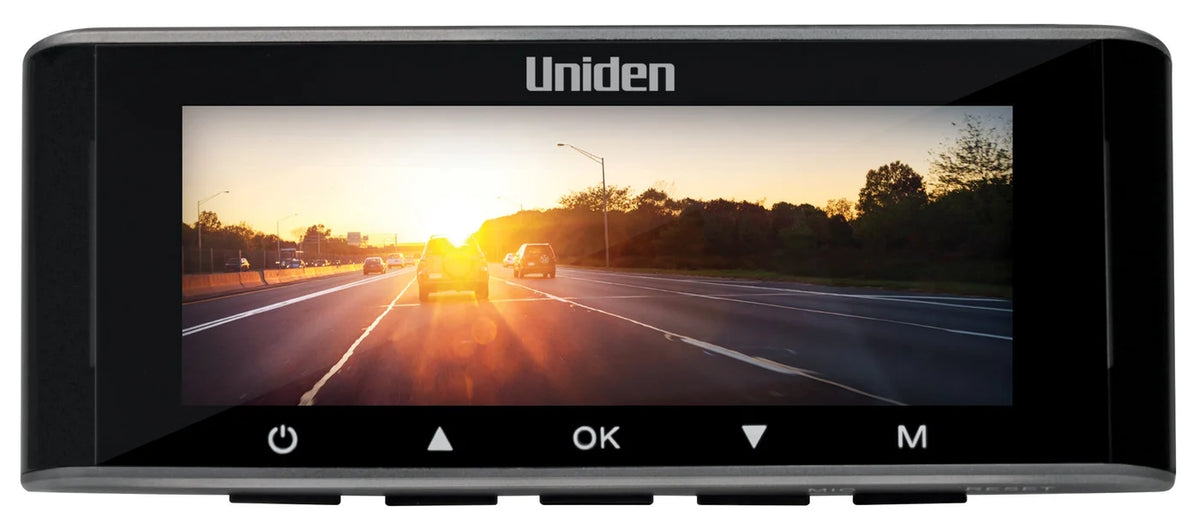 Uniden iGO CAM 90R 3-in-1 Dash Cam with Wide Screen and Playback Function