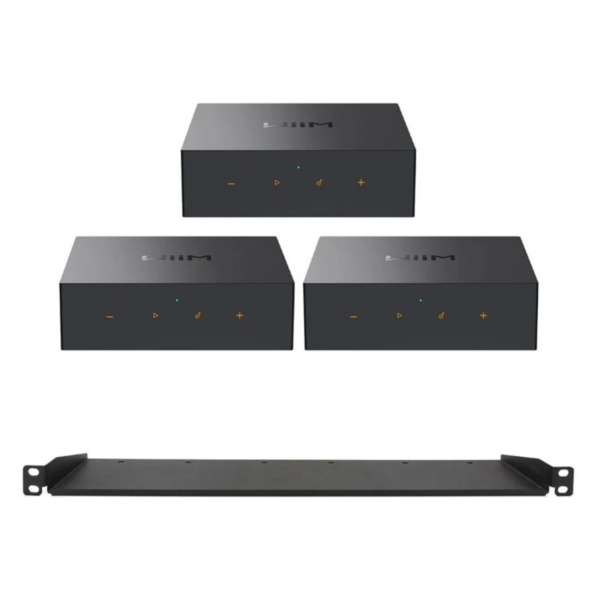 WiiM 3-Zone Rack Mount Audio Streamer Kit Multi-Room Streaming System