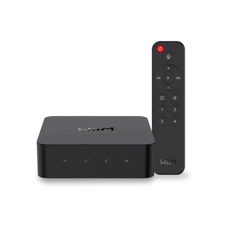 WiiM Pro Plus Wireless Audio Streamer with AirPlay 2 and Chromecast Built-in