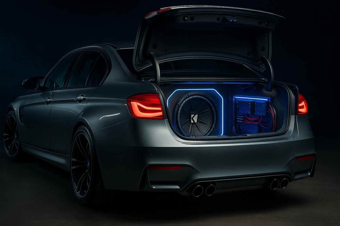 Can you put the sub in the boot of a cool car