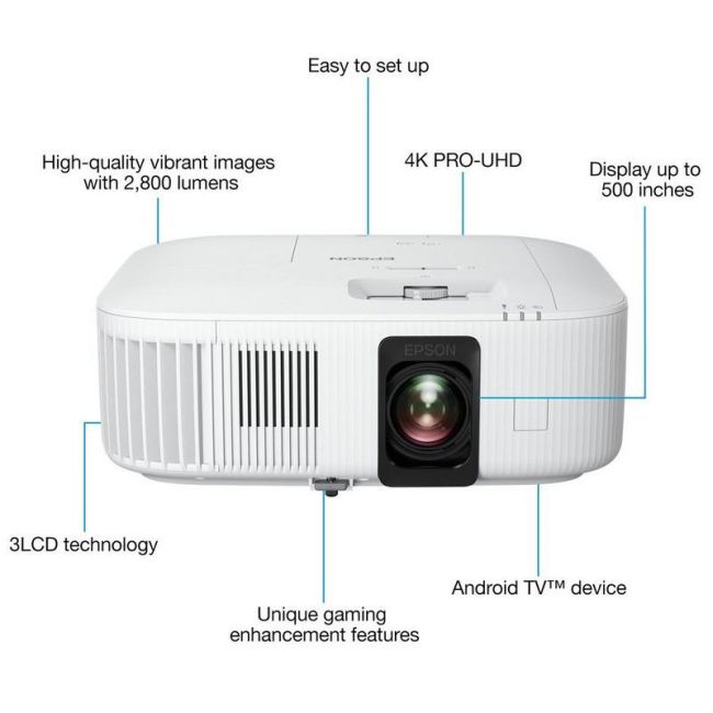 Epson EH-TW6250 4K PRO-UHD Home Theatre Projector