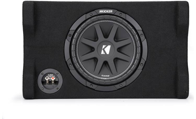 Kicker 48CDF104 - Comp Series sealed down-firing enclosure with 10"
