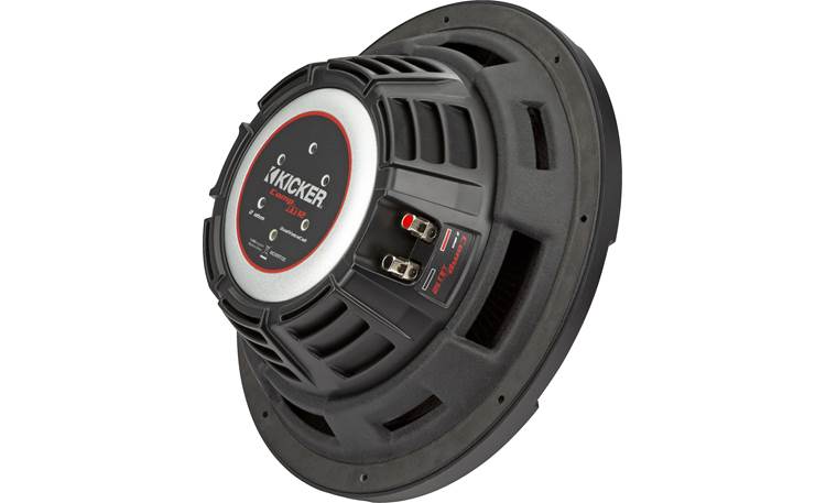 Kicker 48CWRT122 - 12" shallow-mount subwoofer with dual 2-ohm voice coils