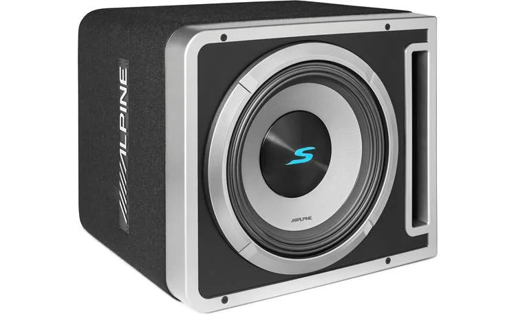 Alpine S2-SB8 S-Series 8” PrismaLink Preloaded Subwoofer Wedge Enclosure