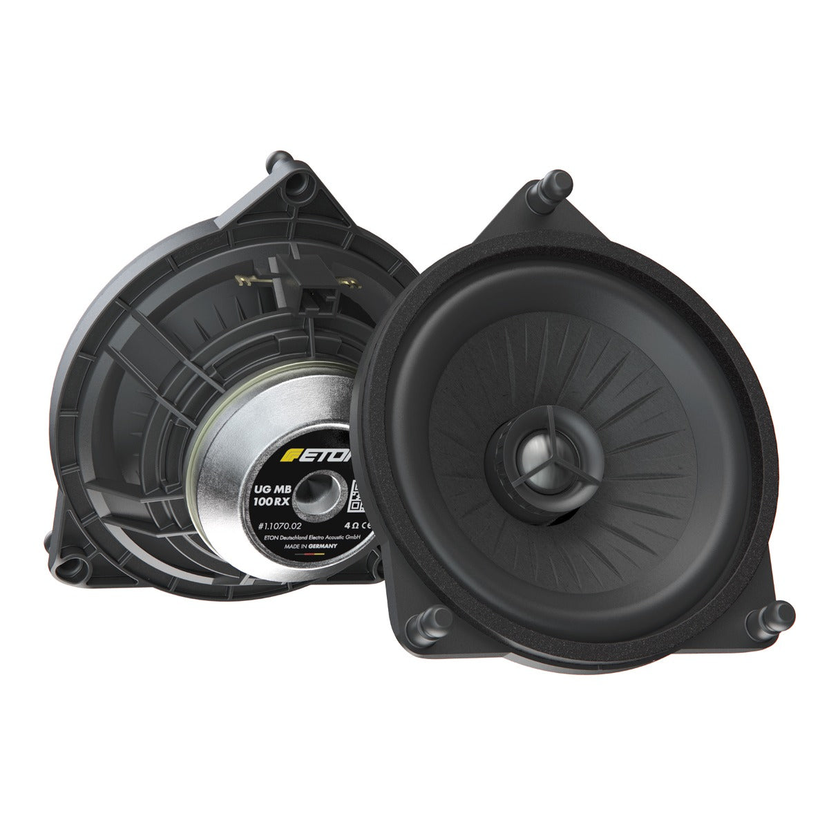 Eton MB100RX Mercedes-Benz Rear 2-Way Coaxial Speakers 4" (100mm)