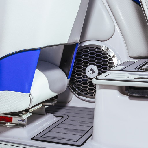 12” Punch Series Marine Subwoofer SVC - 4 Ohm - White Sports Grille