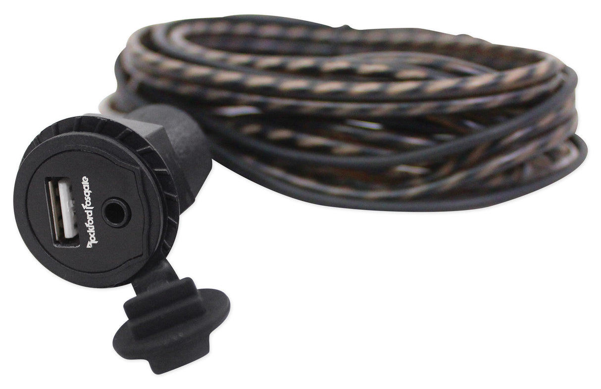 Universal USB & 3.5mm AUX Input