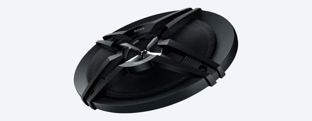 16x24cm (6x9”) 3-Way High Power Coaxial Speakers